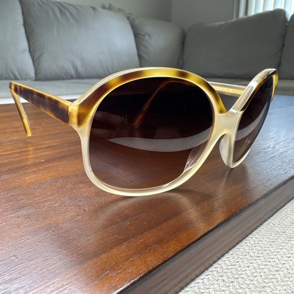 Oliver Peoples OV 5235 S 1337 13 Casandra Tortoise Beige 61mm Sunglasses New